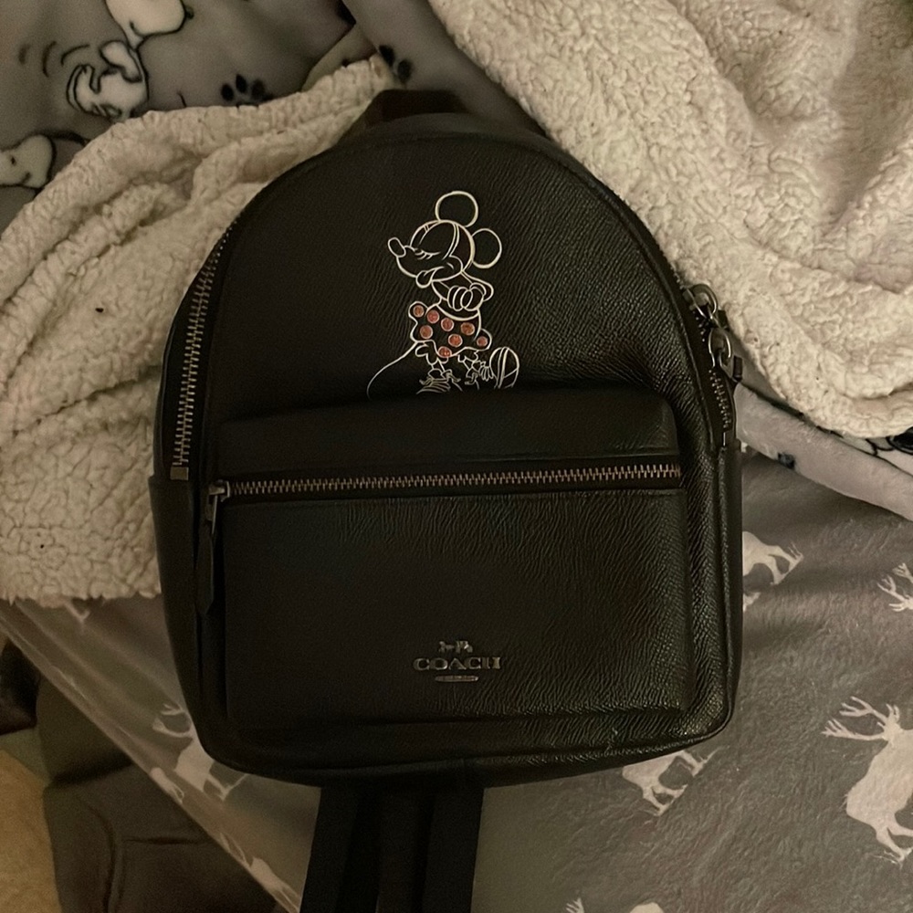 Coach Minnie Mouse Mini Backpack